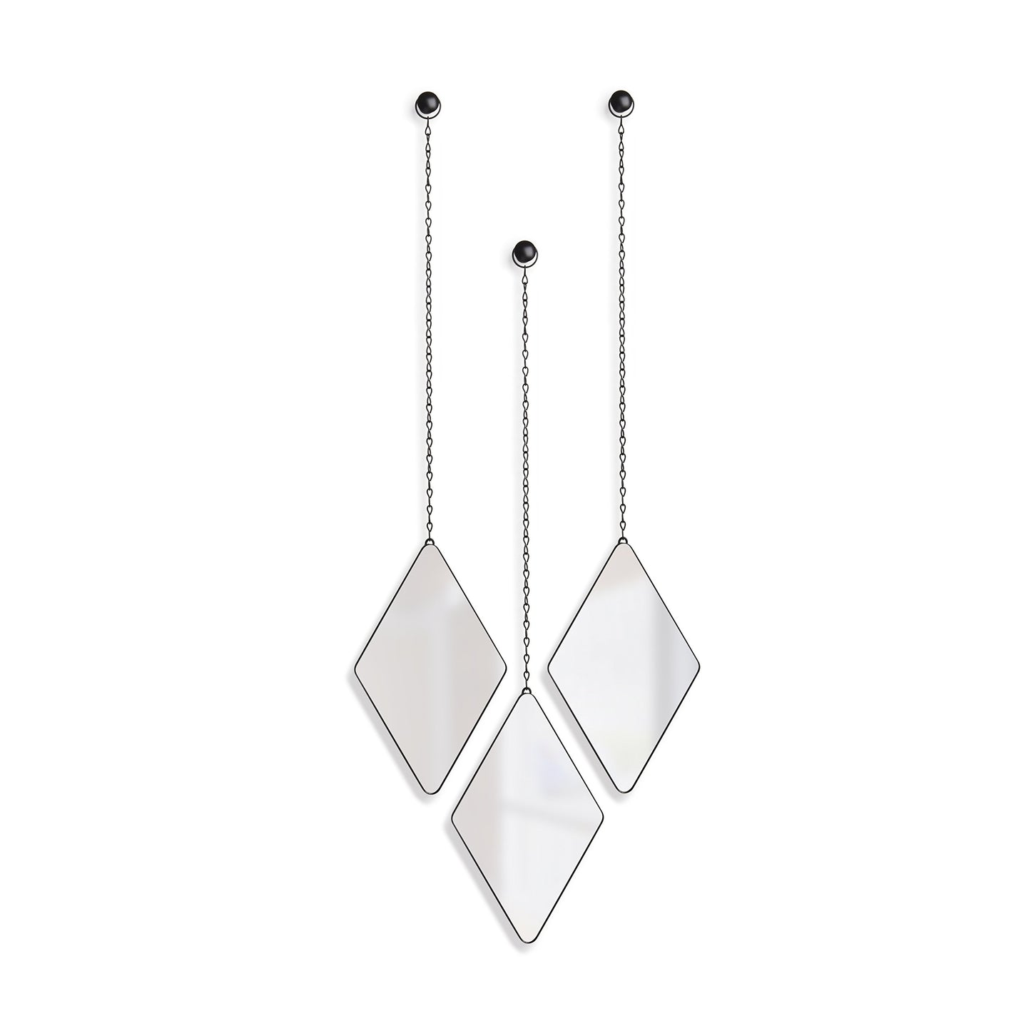 Umbra Dima Mirrors, Set of 3, Trio of Decorative Mirrors