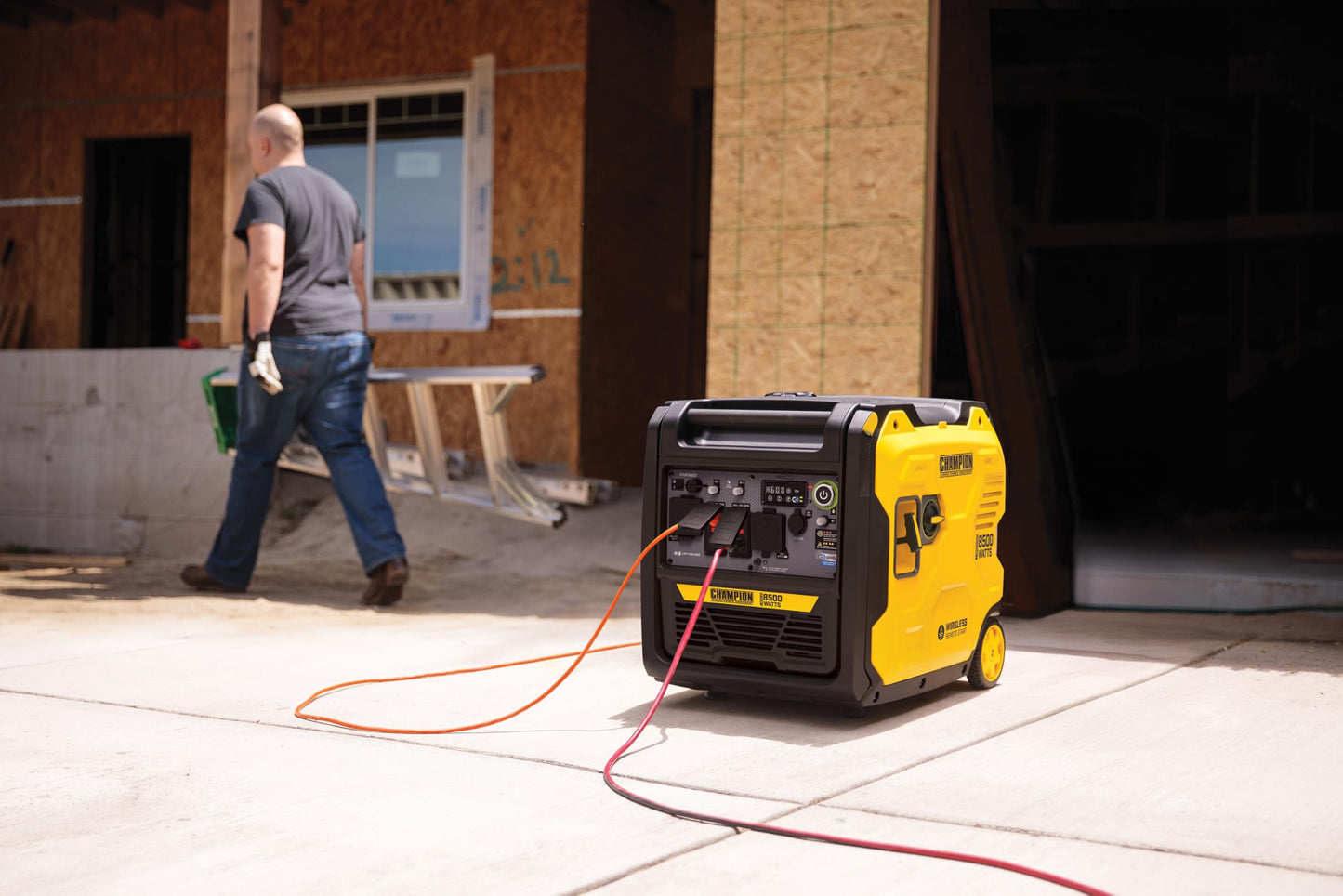 Champion Power Equipment 8500-Watt Wireless Remote Start Ultra Quiet RV Ready Portable Inverter Generator with StartLINK and Free 3-Year Warranty