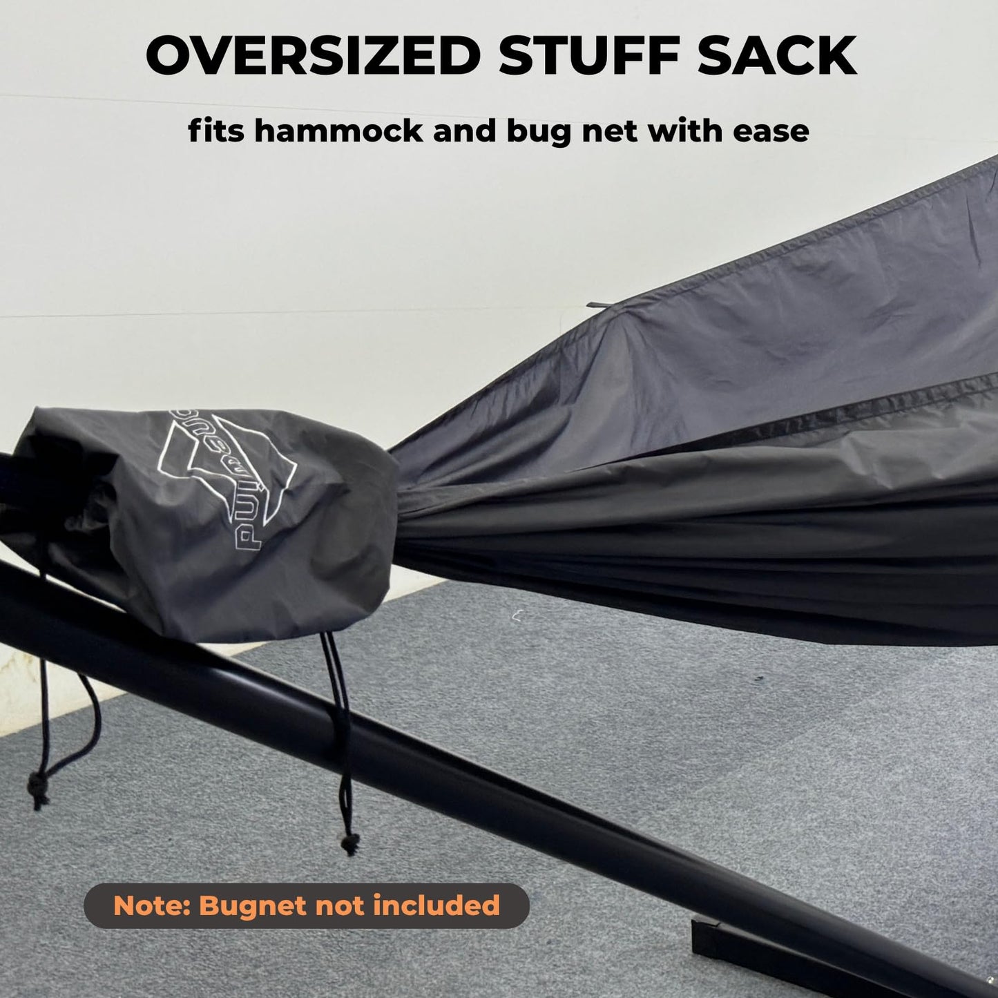 Onewind 11ft Ultralight Camping Hammock, Portable Hammock, 40D 1.7oz Nylon Ripstop with 2 * 12Ft Tree Straps for Camping Hiking Backpacking, 11' x 55" OD Green