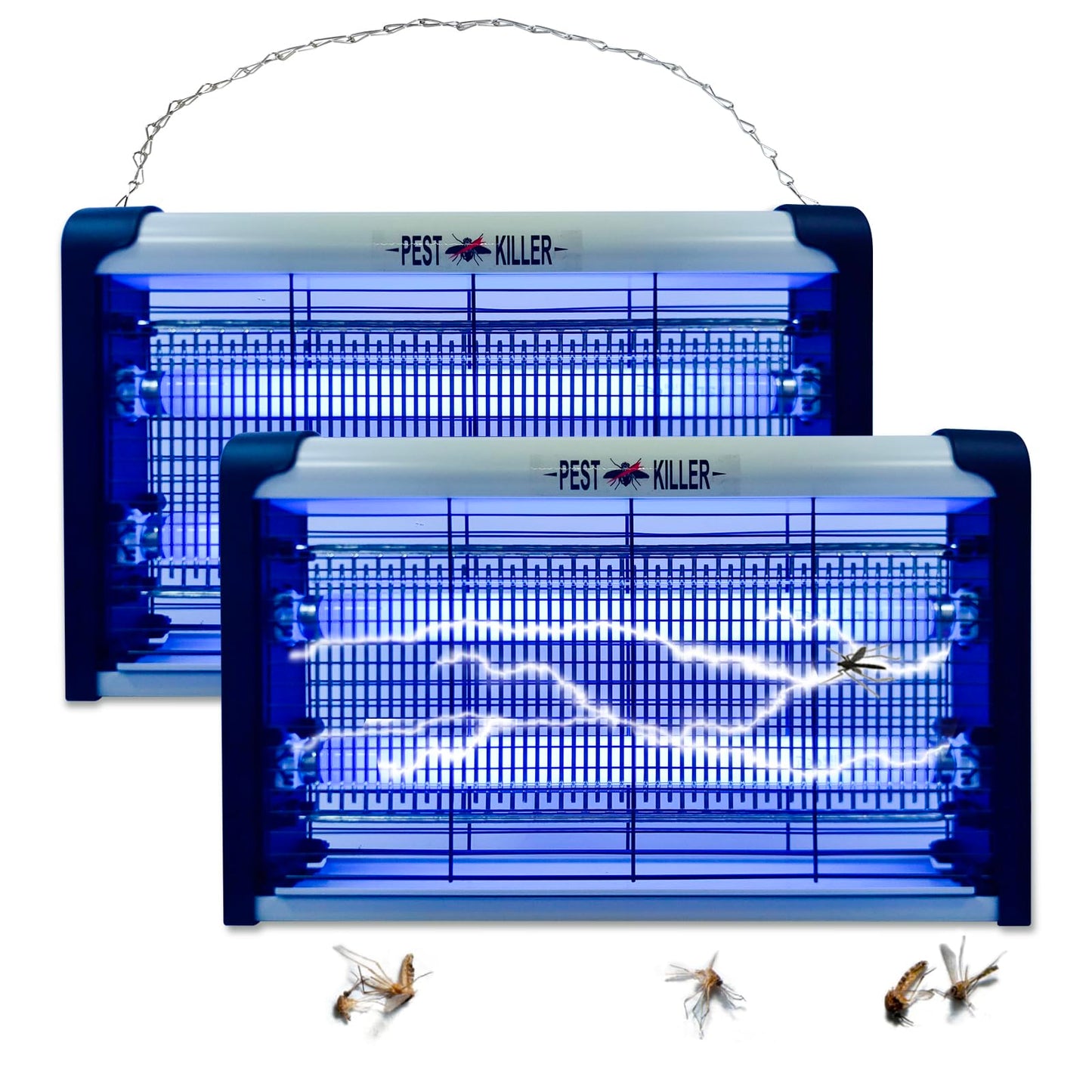 20W Electric Indoor Bug Zapper, Mosquito Trap with UV Light, Insect Killer Eliminator for Home, Office, Restaurant