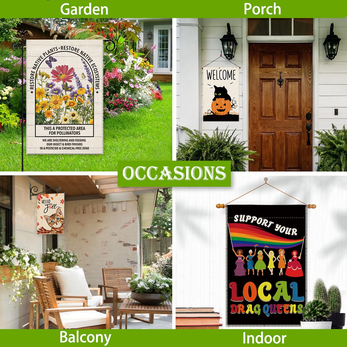 Hafhue Silly Goose Book Club Garden Flag, 12 x 18 Inch Double Sided Funny Duck Book Yard Garden Lawn Porch Court Decor Flag, Fall Season Bookworm Gifts for Book Goose Lover Librarian Books Club Member