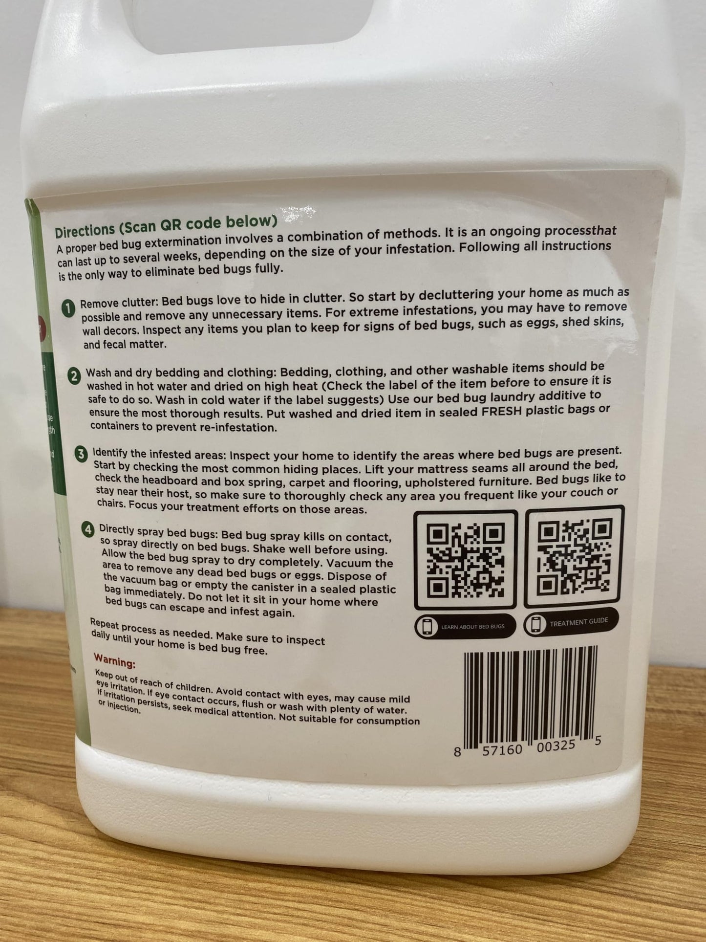 Hygea Natural Extra Strength Bed Bug Killer & Mite Spray- Child & Pet Friendly - Stain & Odor Free - 66% Stronger Natural Formula (128 oz)