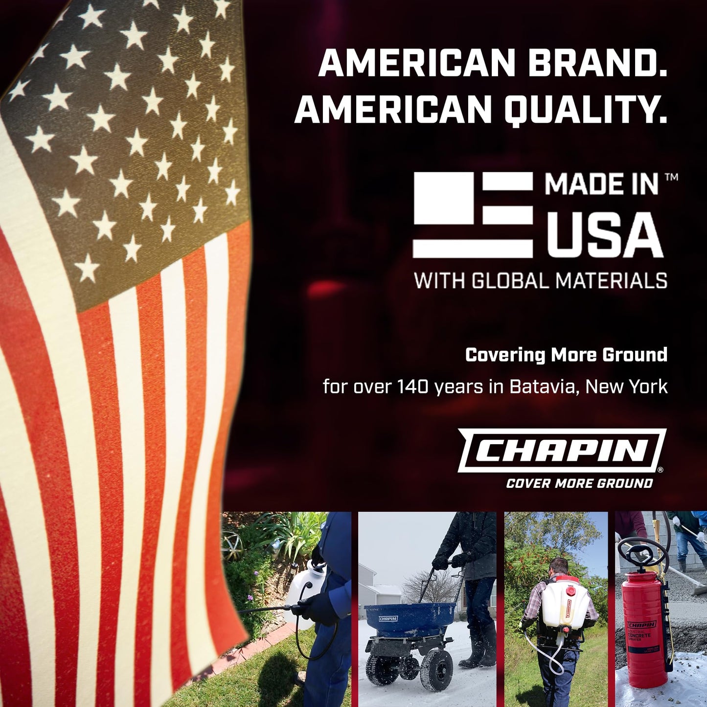 Chapin International 60124 4-Gallon 20V Internal Battery Rechargeable Backpack Sprayer, Made in the USA, 1-Pack, Translucent White
