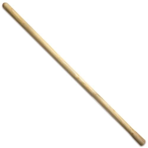 55-Inch Pure Solid Wood Replacement Handle for Garden Hoe Digging Spading, Surface Coated with Protective Paint, Clear Finish, Convenient and Durable (Spade & Fork Head Not Included)