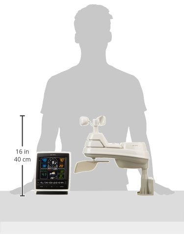 AcuRite 01517RM Wireless Weather Station with 5-in-1 Weather Sensor: Temperature and Humidity Gauge, Rainfall, Wind Speed and Wind Direction