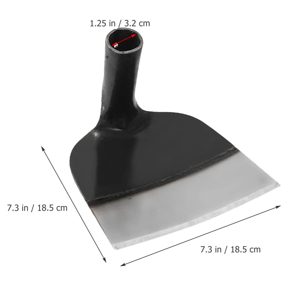DOITOOL Heavy Duty Garden Hoe Tool Solid Steel Hand Hoe for Weeding Digging Soil Loosening and Planting in Backyard and Farm
