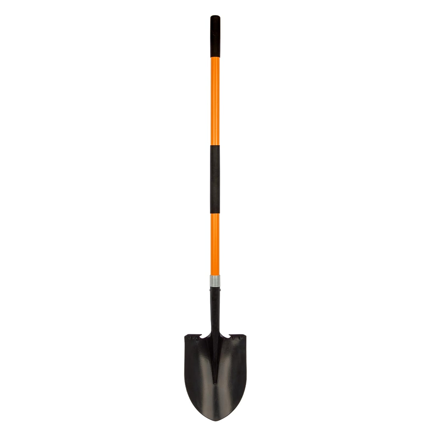 Dikuyeel Shovel for Digging Heavy Duty Metal Shovel with Fiberglass Handle, 56 Inches