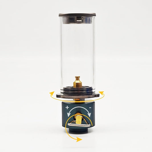 Voyblaz-Propane lamp,Camping Lantern , Beautiful lamp, Compact Metal Design, Compatible with Butane/Propane Tanks, Essential lamp for Home and Outdoor use2
