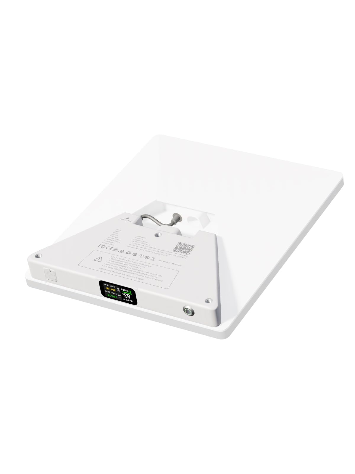 PeakDo LinkPower 1 Starlink Mini Battery Pack 99Wh TSA-Approved Portable Power Station, 4H+ Runtime, Pass-Through Charging, USB-C PD Input/Output, Smart Display & Remote Control for RV,Travel,Off-Grid