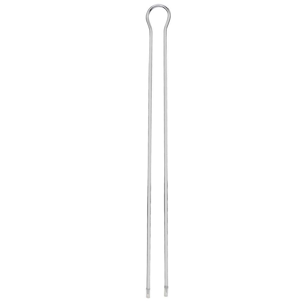 CYTGOUPER 6 Pcs Metal Skewers for kabobs, 12inch BBQ U-Shaped Telescopic Barbecue Skewers,Double Pronged Design Chicken Skewers BBQ Grill Set for BBQ Cookouts Picnic Camping Oven