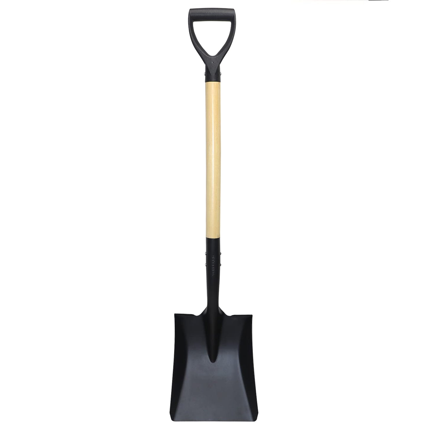 Square Shovel, Shovels for Digging with D-Handle, Overall 41-Inch Long Garden Shovel, Transfer Shovel, Snow Shovel for Car, Garden Tools