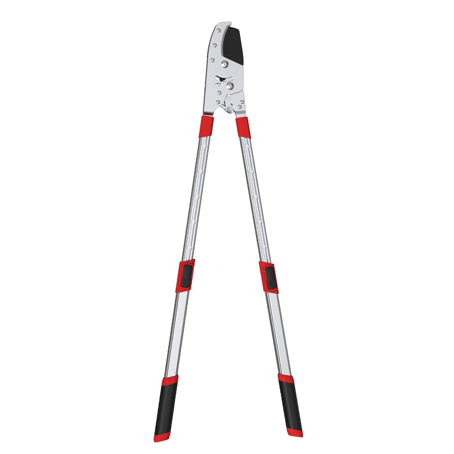 GARTOL Heavy-Duty Extendable Loppers, 28"-41" Telescopic Tree Trimmer, Double Ratcheting Branch Cutter, Anvil Lopper for Thick Branches, Cuts 2" Dry Wood
