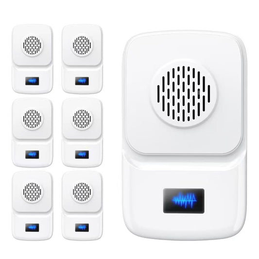 Ultrasonic Repellen Indoor Insect Repeller, Insect Control, Repellent Roach, Mouse, Bugs, Mosquito, Mice, Spider, Ant (6 Pack)