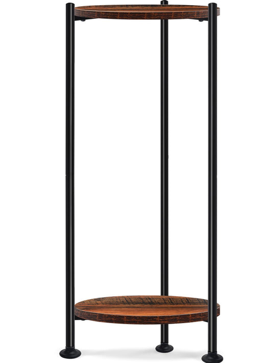 Lilybud--lily Plant Stand Indoor Outdoor, 30'' Tall Plant Stands for Indoor Plants, Heavy Duty Indoor Plant Shelf, 2 Tier Flower Stand for Living Room, Balcony, Deck