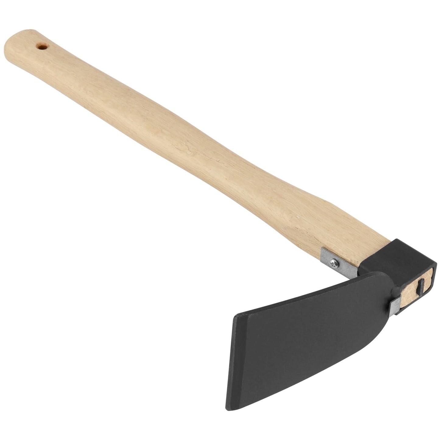 KEILEOHO 2 Pcs 15 Inch Garden Hoe, Hand Hoe Garden Tool, Handheld Hoe Blade Head Hand Hoe for Digging, Loosening Soil, Weeding, Planting