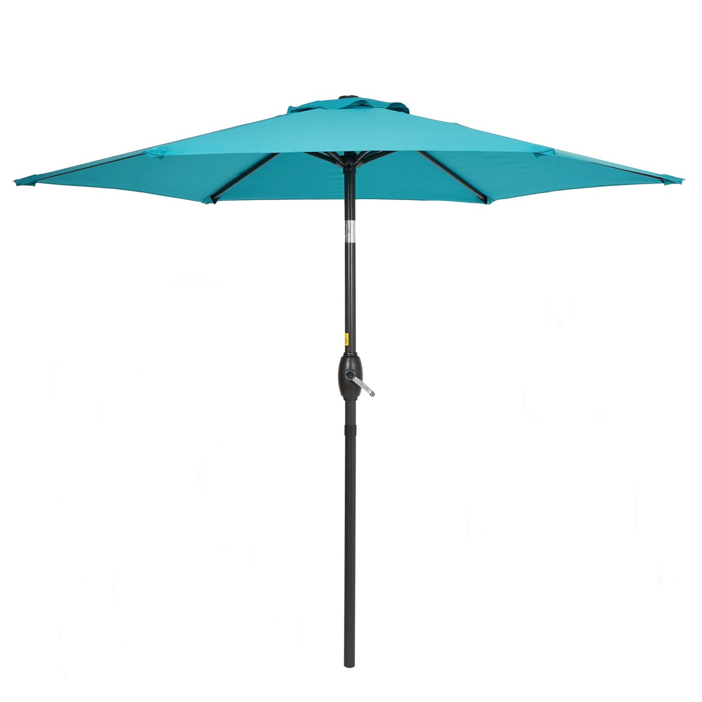 Bonosuki 7.5ft Outdoor Umbrella Patio Umbrella 2-Year-Non-Fading Steel umbrella outdoor patio with Push Button Tilt and Crank, Turquoise