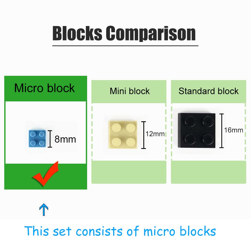 TzFioy Japanese Zen Garden Micro Brick Building Set (2805 Pieces) – Tranquil Garden Model Educational Toy Gift for Kids and Adults