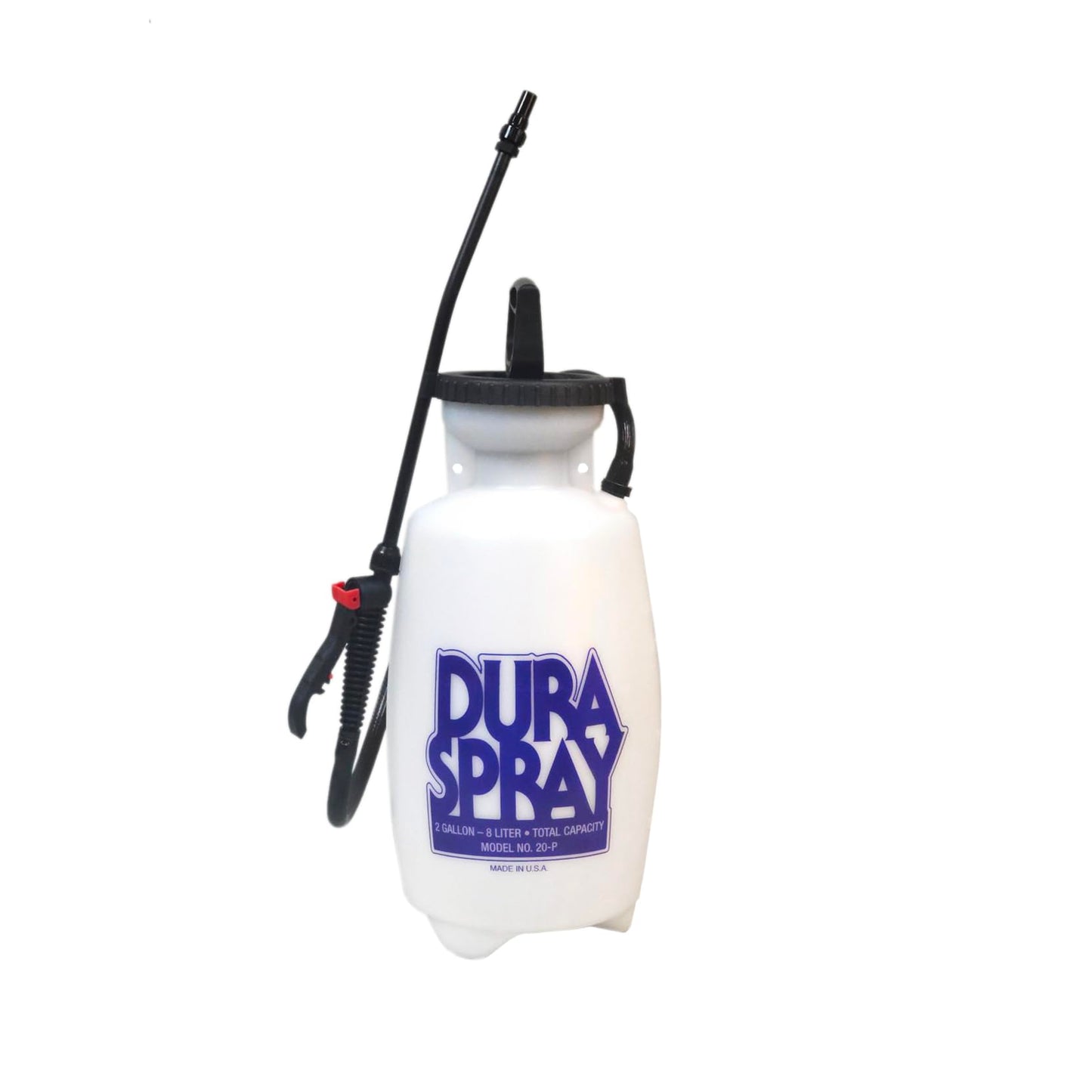 B&G DuraSpray Poly Sprayer – 2 Gallon 12" (1 Foot) wand, Lawn & Garden Professional Industrial Plastic Pump Sprayer – Durable Design with Buna-N Gaskets & Seals for Weed, Pest, Fertilizer Applications