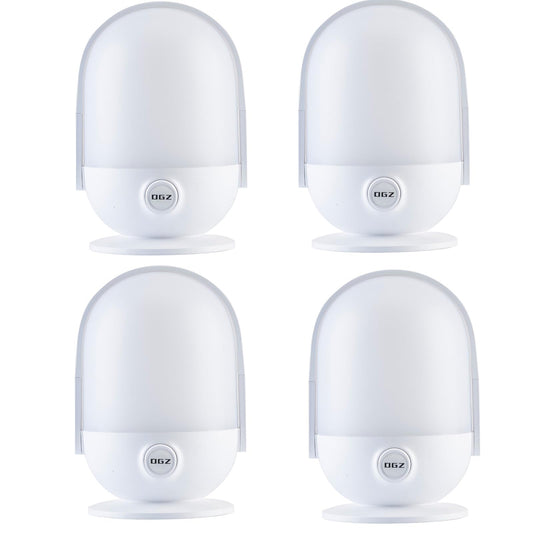 LED Lanterns for Power Outages 4Pack, Dimmable Rechargeable Battery Operated Lights, Portable Outdoor Camping Lights for Hiking Emergency Survival (White-4Pack)