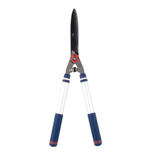 Spear & Jackson Razorsharp Telescopic Hedge Shears, Adjustable Length, Carbon Steel Blades, Ergonomic Handles for Comfortable Pruning