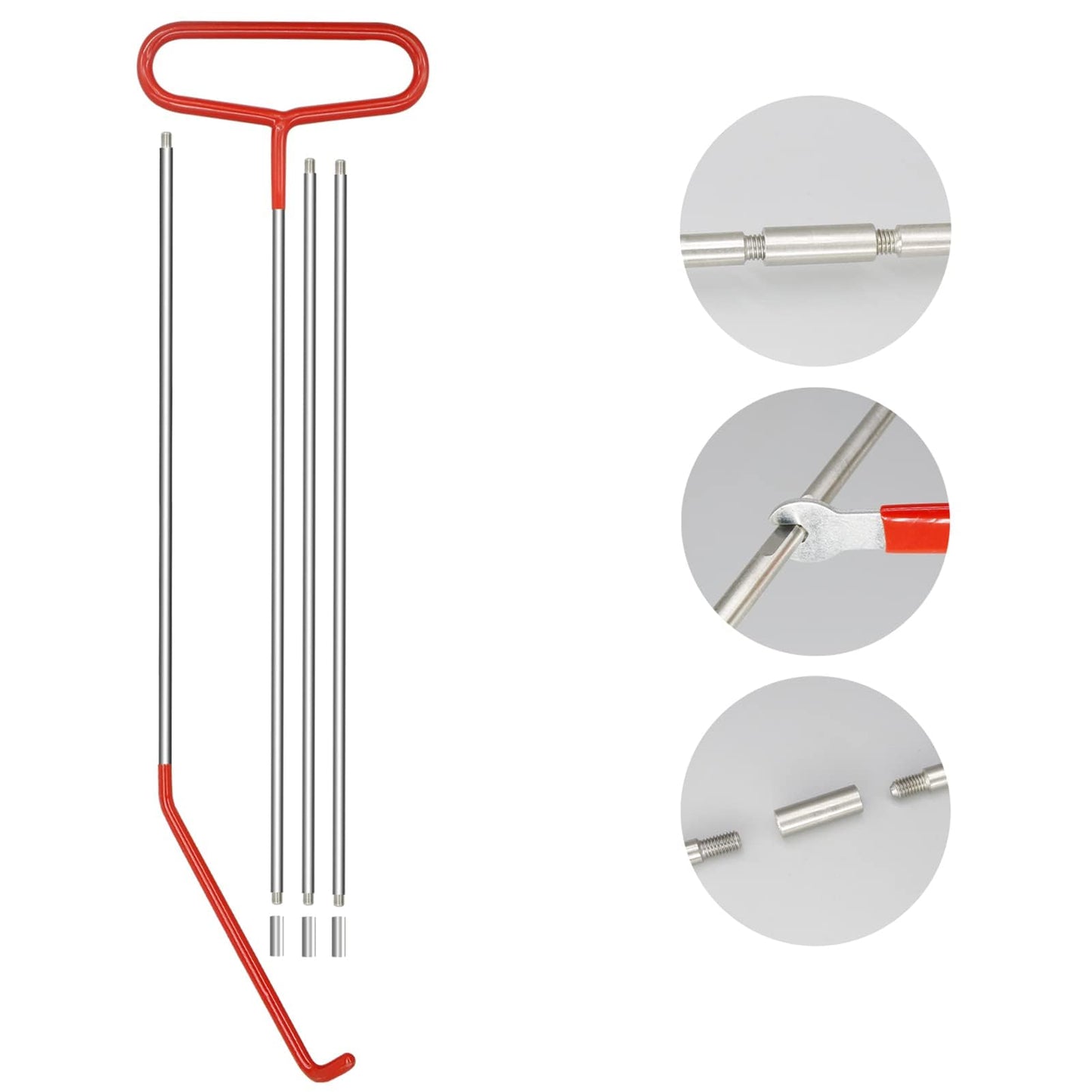 67-inch Long-Range Maintenance and Auxiliary Tools - Multi-Functional Vehicle Maintenance Kit
