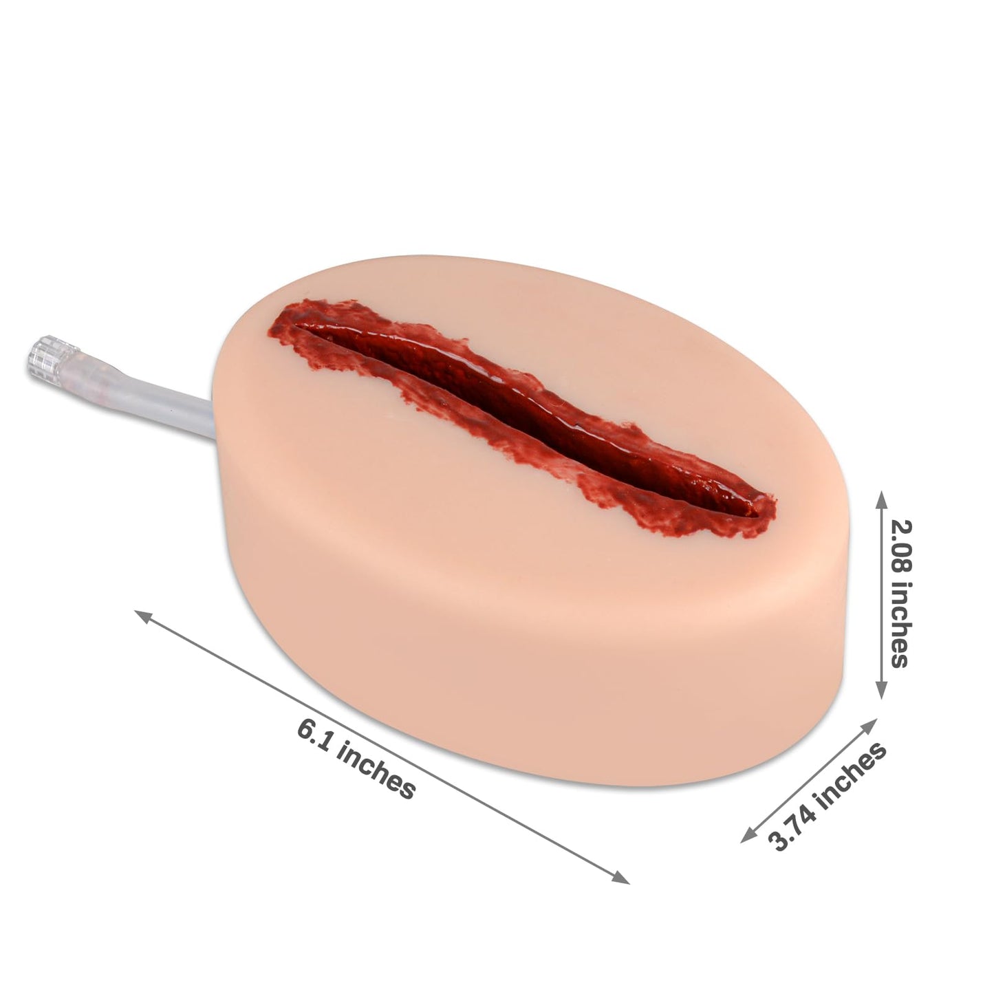 MedEduQuest Laceration Wound Packing Trainer kit, Stop The Bleed Training Kit, Bleed Control Kit for Medical Classes - Carrying Bag