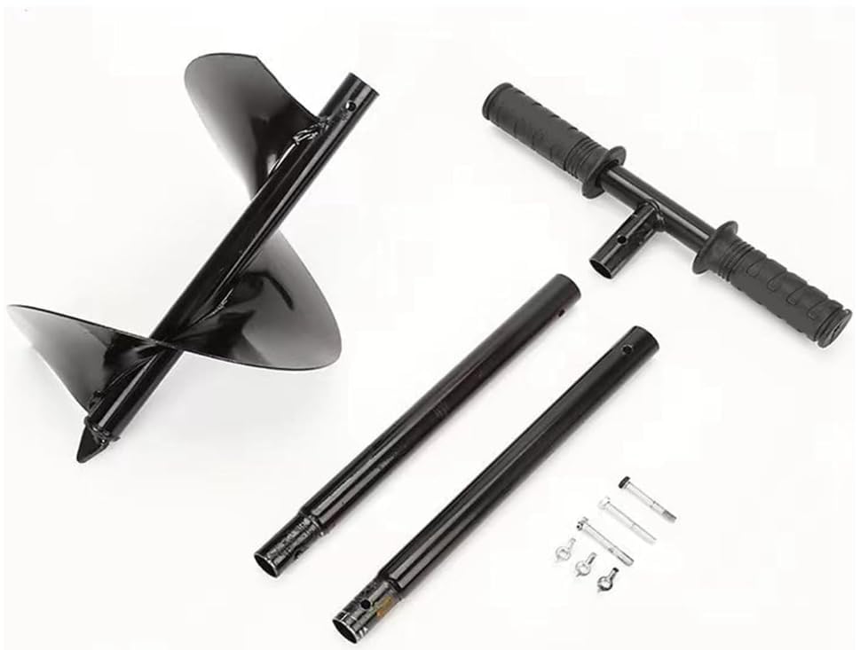 Compost Turning Tool,Compost Stirring Tool,Compost Aerator Tool Turner and Mixing Tool for Outdoor Compost Tumbler Bins Bags (Black, 85 * 10cm)