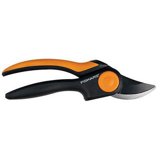 Fiskars Control Bypass Pruner, Garden Hand Pruning Shears, Rust-Resistant Blade, 0.5" Cut Capacity, Orange