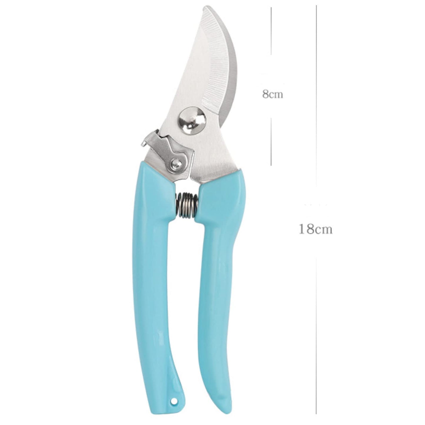 Curve Gardening Scissor with Sharp Stainless Steel Blade Garden Shears for Cutting Flowers Trimming Plants of Yard Florist Flower Rose Herb Hedge Bonsai and Fruits Picking (Pink Handle)