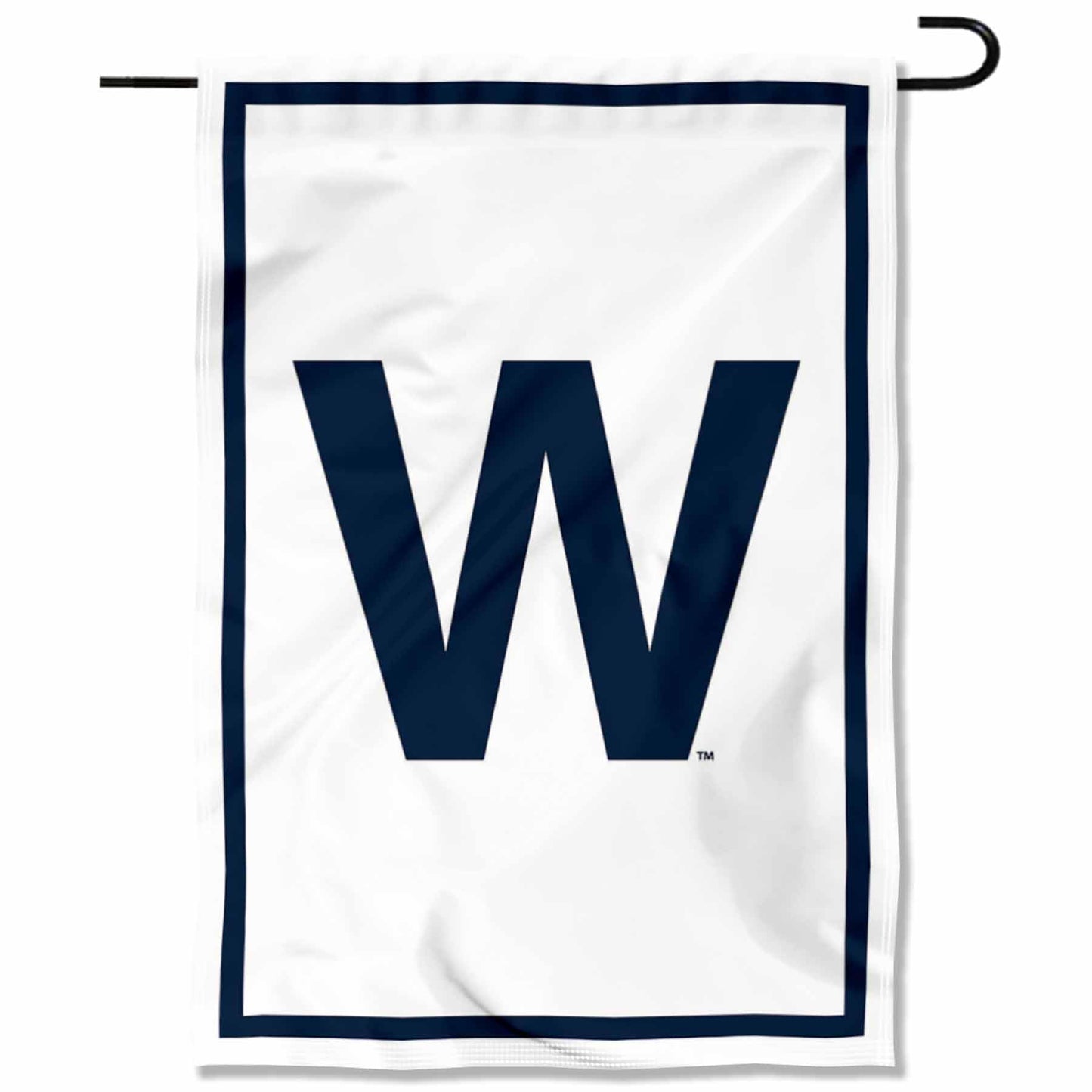 Chicago Baseball Team W Win Double Sided Garden Flag