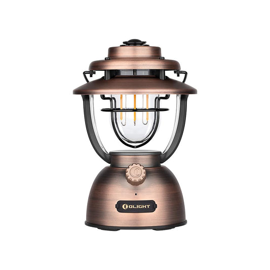 OLIGHT Olantern Classic 2 Pro APP Control Camping Lantern, 300 Lumens LED Rechargeable Lamp Flashlight with Dual Light Sources for Hurricane, Emergency, Hiking, Home Decor (Vintage Copper)