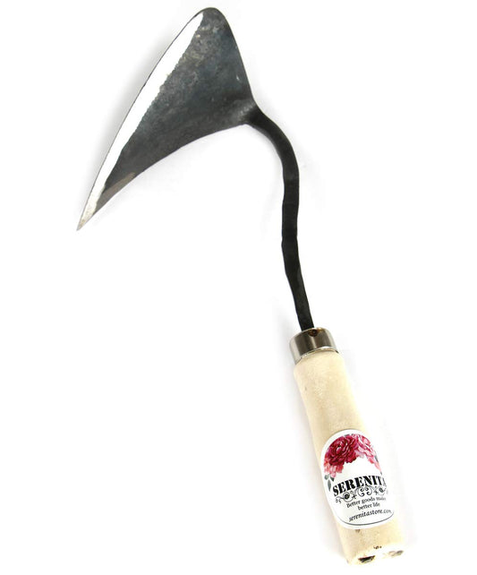 SERENITA Lawn Grass Edger Hoe Garden Tool Weeding Tools for Garden. Homi Korean Plow Easy Digger with Blade. Less Effort Easy Farming Tool