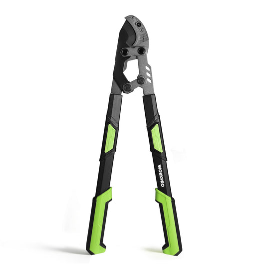 WORKPRO 26"-33" Extendable Anvil Lopper, Heavy Duty Tree Trimmer with 2 Inch Cutting Capacity, Branch Cutter with Compound Action, Garden Lopper with Telescopic Handles for Garden Farm Orchard