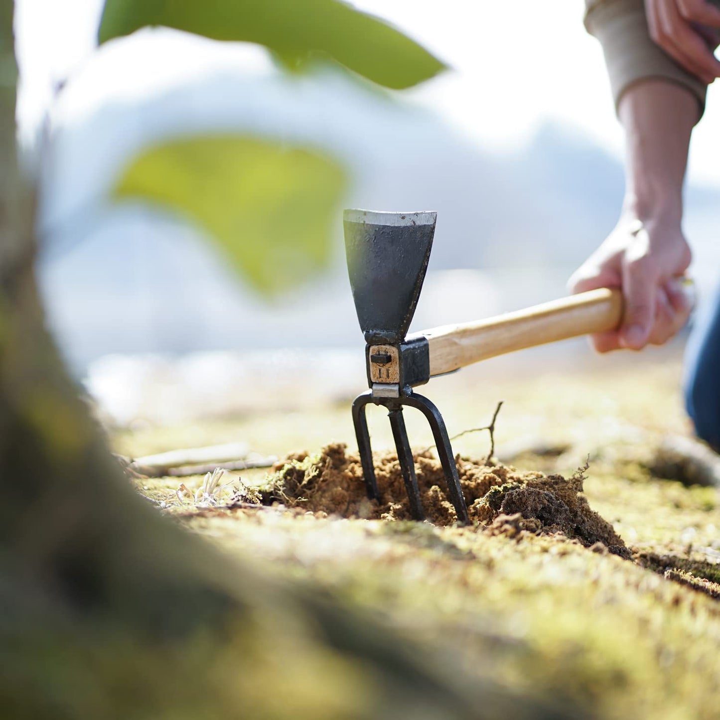 Japanese Craftsmanship Garden Hoe and Cultivator Hand Tiller Made in Japan Traditional Craftsmanship