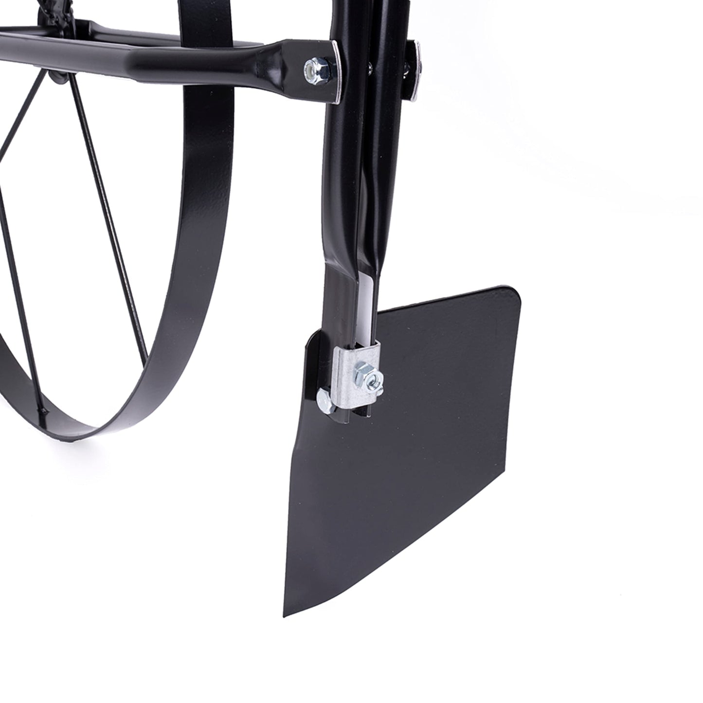 EarthWay 6500 High Wheel Tubular High Wheel Cultivator with Comfort Handle with 3- Position Adjustable, Quick Change Implements, and 24 Inch Steel Wheel