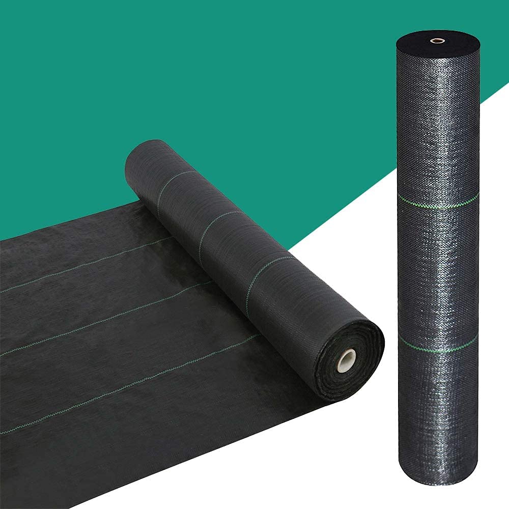 Snail Weed Barrier Landscape Fabric Premium 5oz Pro Heavy Duty Ground Cover Anti-Weed Gardening Mat High Permeability Easy Setup Commercial Outdoor Weed Mat, 4ft x 100ft