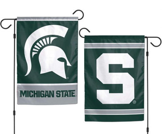 WinCraft NCAA Michigan State Spartans 12 x 18 inch 2-Sided Garden Flag