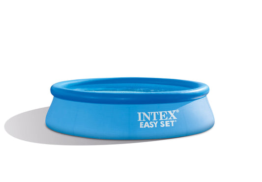 INTEX 28120EH Easy Set Inflatable Swimming Pool: 10ft x 30in – Puncture-Resistant Material – Quick Inflation – 1018 Gallon Capacity – 23in Water Depth