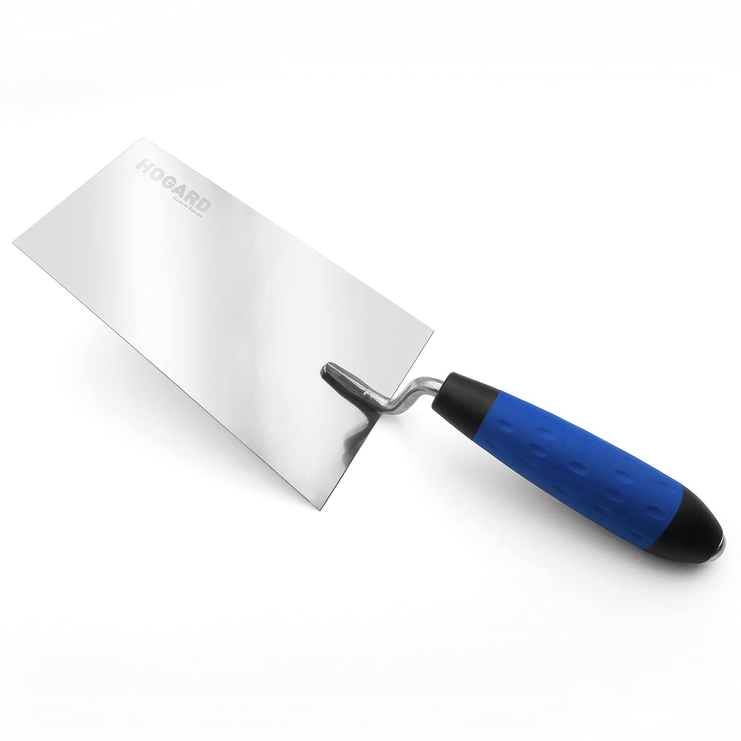 HOGARD 7" Margin Trowel Premium | Made of Stainless Steel | Flat Masonry Hand Trowel Tool with Soft Grip Handle | The Best Bucket Trowel Concrete Tool.
