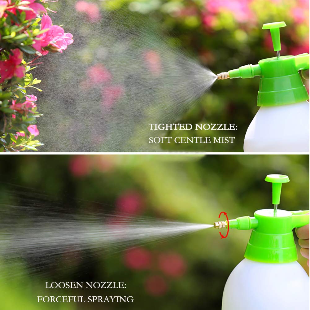 Joywayus 68oz Garden Pump Sprayer Portable Yard & Lawn Sprayer for Spraying/Watering/Home Cleaning/Car Washing 0.5 Gallon