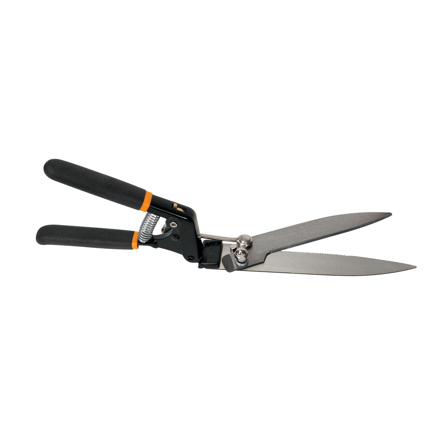 Fiskars Grass Shears, 5-Inch Serrated Blade Grass Cutter and Garden Shears with Power-Lever Technology Offers More Cutting Power