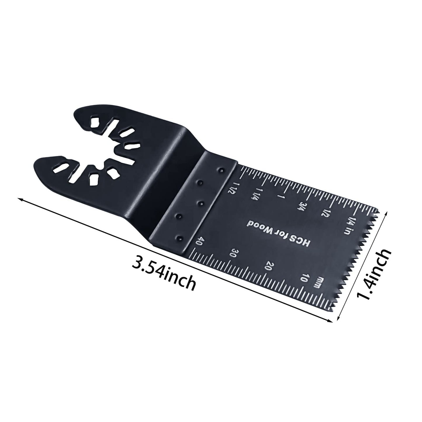 Oscillating Saw Blades Multitool Blades - Trivd Frol 200 PCS Professional Oscillating Tool Blades for Wood Plastics Cutting, Quick Release Multi Tool Blades Kits Fit Dewalt Milwaukee Ryobi Bosch
