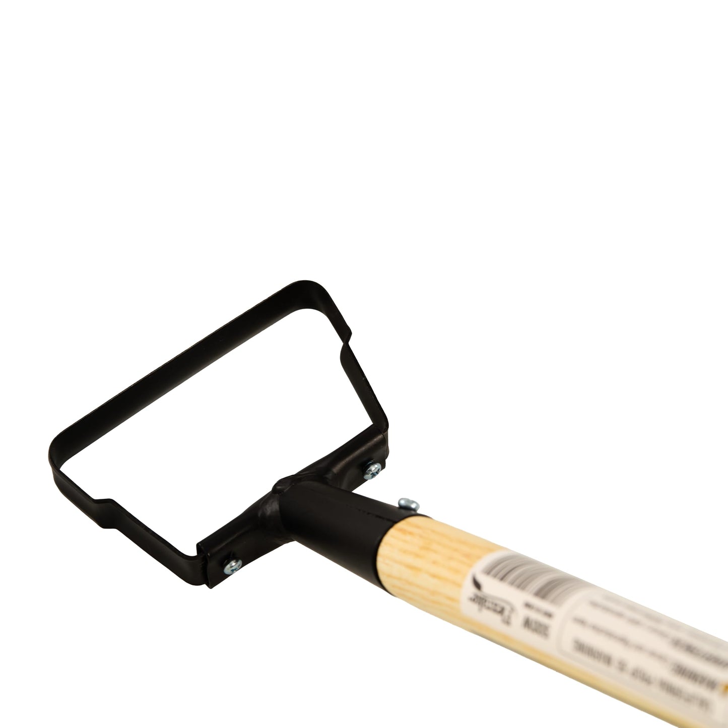 Flexrake Hula Hoe 500W Hand Weeder – 16 Inch Oscillating Stirrup Hoe Garden Tool, Wood Handle with Rubber Grip, Manual Weed Cutter & Cultivator for Flower Beds, Vegetable Gardens & Soil Loosening Tool