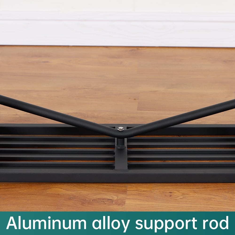 DHYGOTFUR Plant Stand - Indoor/Outdoor Extra-Sturdy Aluminum Plant Stand with 300 LBS Capacity (L37.8 x W11.4 x H13.8 inch)