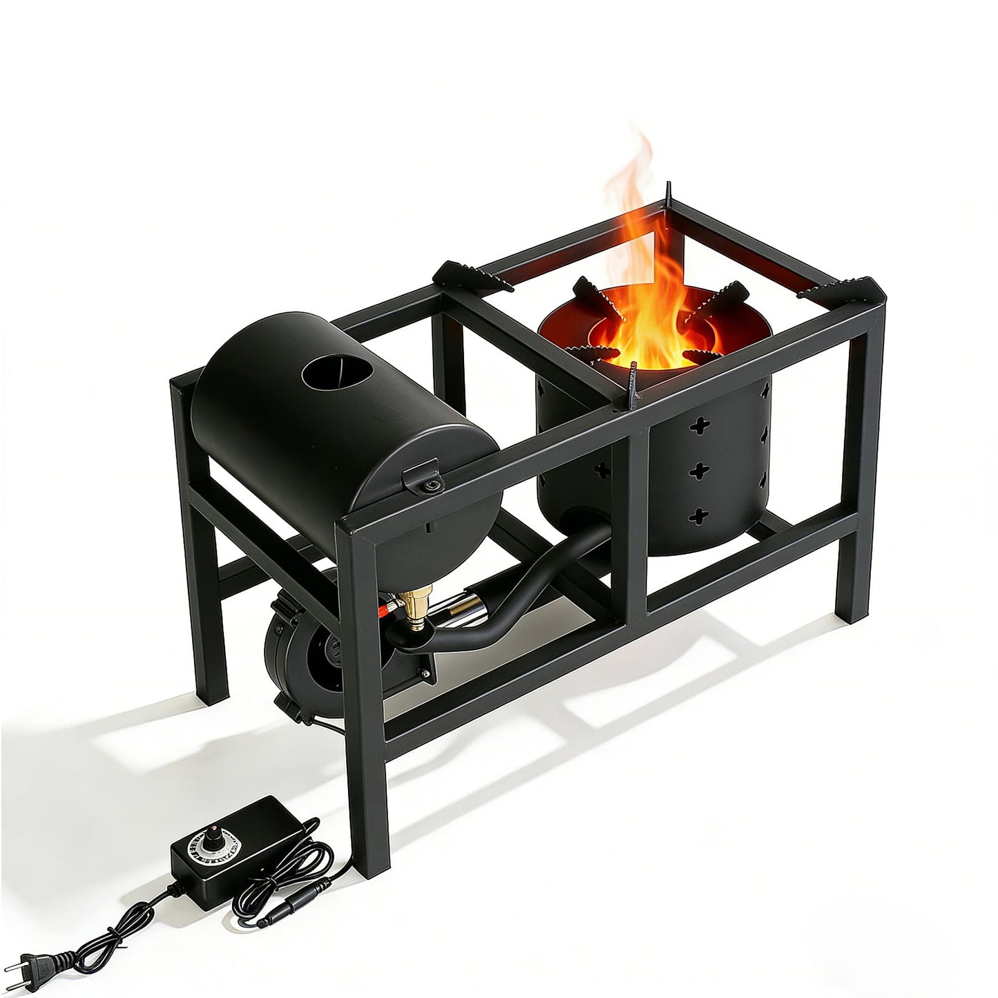 DA DINITHRON DC 12V Waste Oil Burner & Heater, High-Efficiency Heavy Duty Furnace Stove for Garage, Workshop and Outdoor Cooking