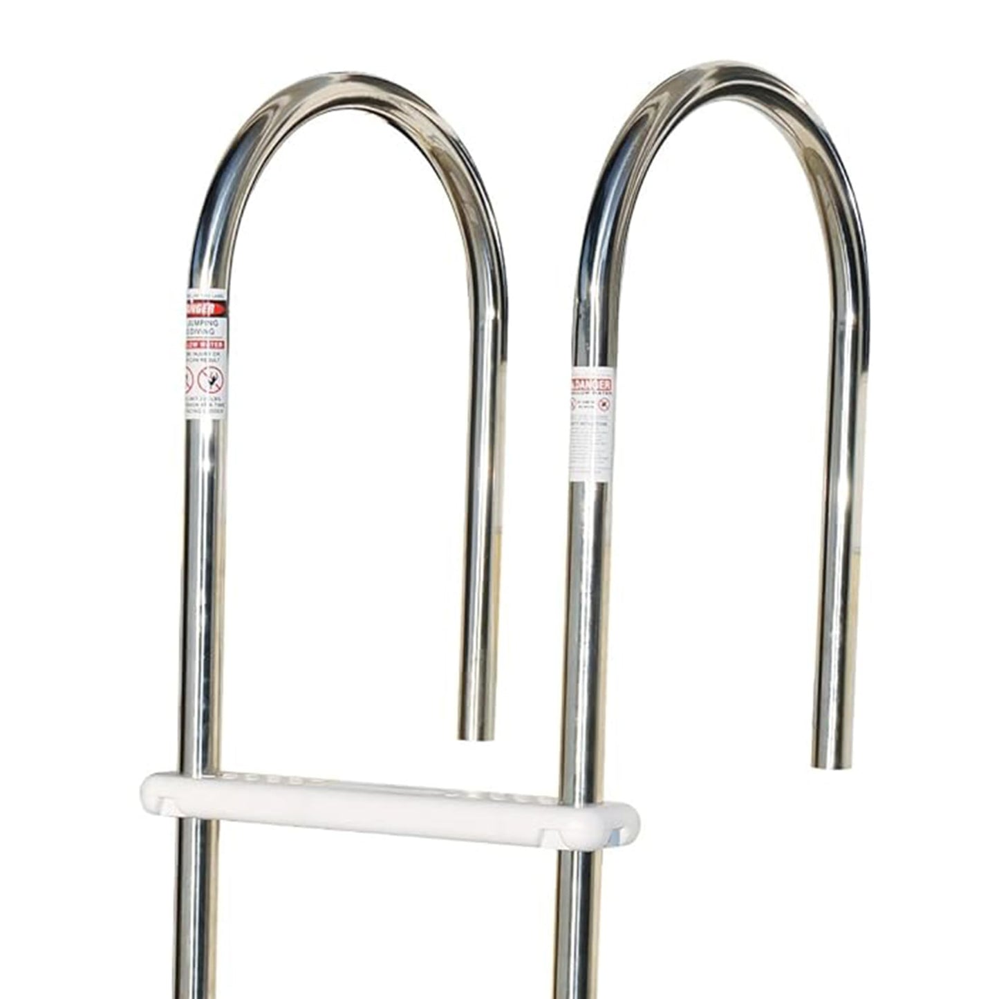 SWIMLINE HYDROTOOLS Stainless Steel Pool Ladder – Heavy Duty Swimming Step Accessory, Above Ground, 72"