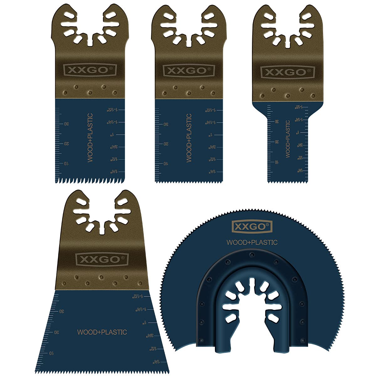 XXGO 120 Pcs Oscillating Multi Tool Accessories Kits XG1201
