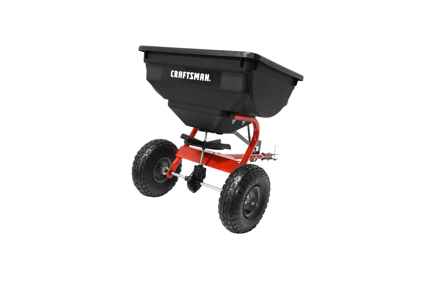 CRAFTSMAN CMXGZBF4505561 85 lb. Universal Tow Behind Direct Rod Control Broadcast Spreader