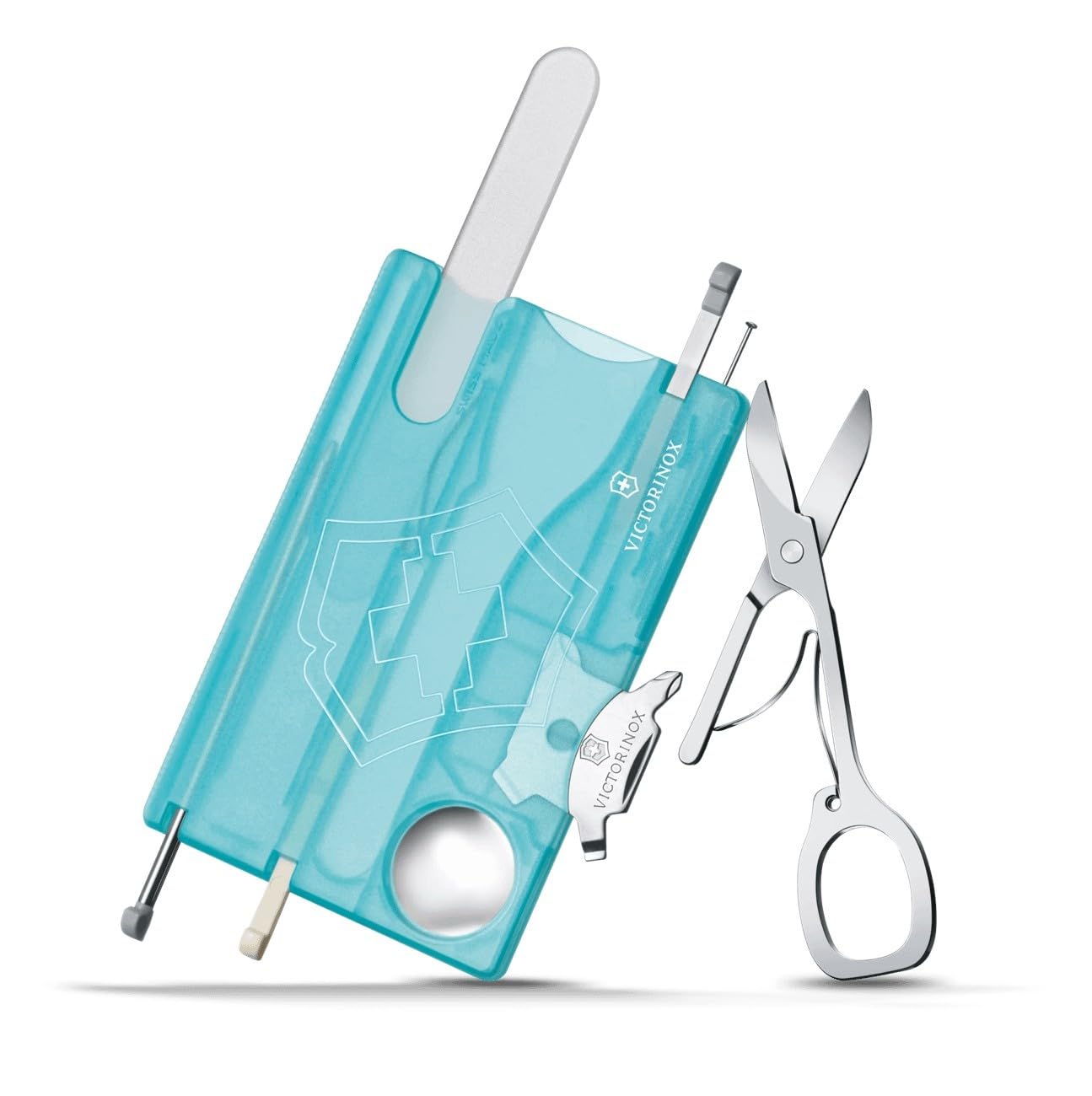 Victorinox VIC-0.7240.T21B1 SwissCard NailCare Aqua 81mm