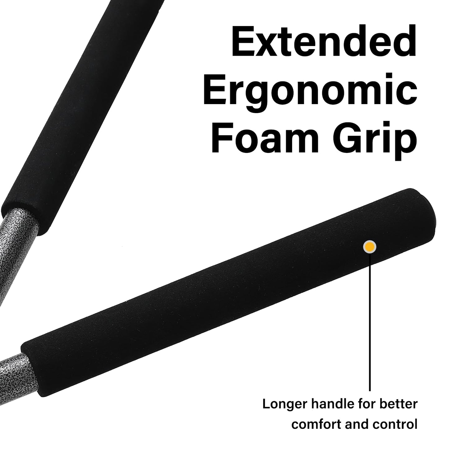 31 inch Hedge Shears Clippers - Self-Sharpening High Carbon Steel Blades, 15" Wide-Cut for Faster Trimming, Long Reach & Ergonomic Grip for Effortless Cutting Trimming of Hedges, Shrubs, Bushes